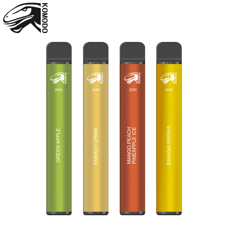 Shisha Disposable/Chargeable Vape 2000 Puffs Electronic Cigarette Smoking