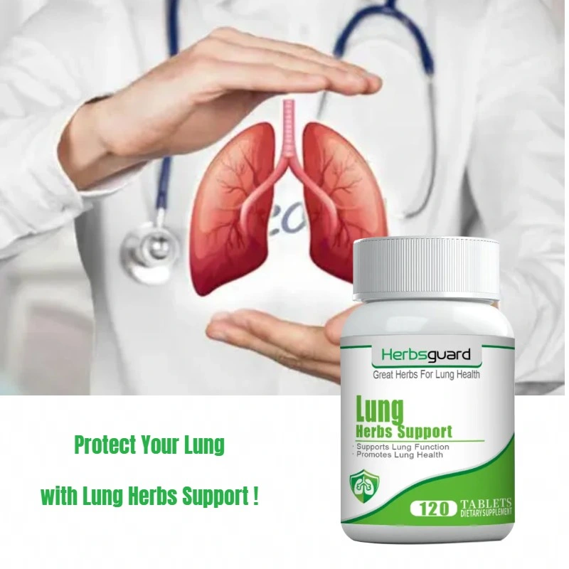 Medoncare Lung Health Support Herbal Supplements with Customized Formula and Package