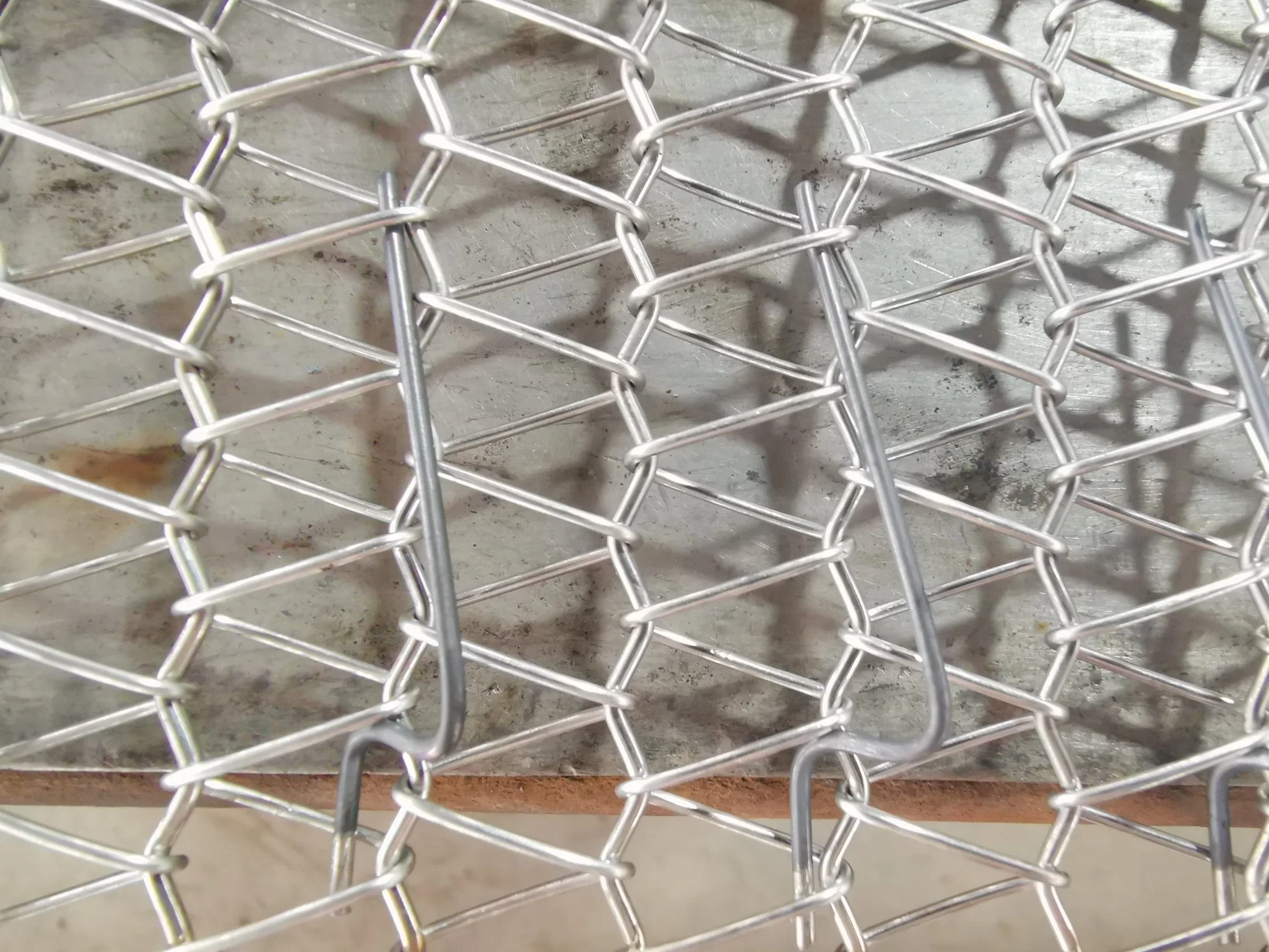 Solar Cells High Temperature Stainless Steel Wire Mesh Belt Manufacturers