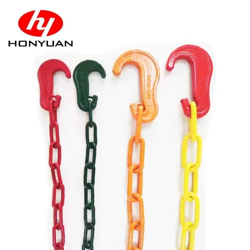 Colorful Painted Lashing Chain for Car Binding and Container Binding