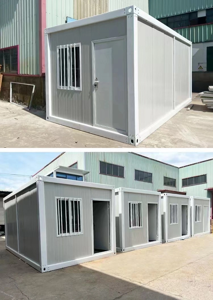 Sustainable Homes Standard Portable Container Steel Prefabricated House Office Mobile 20FT Container House Storage Activity Room