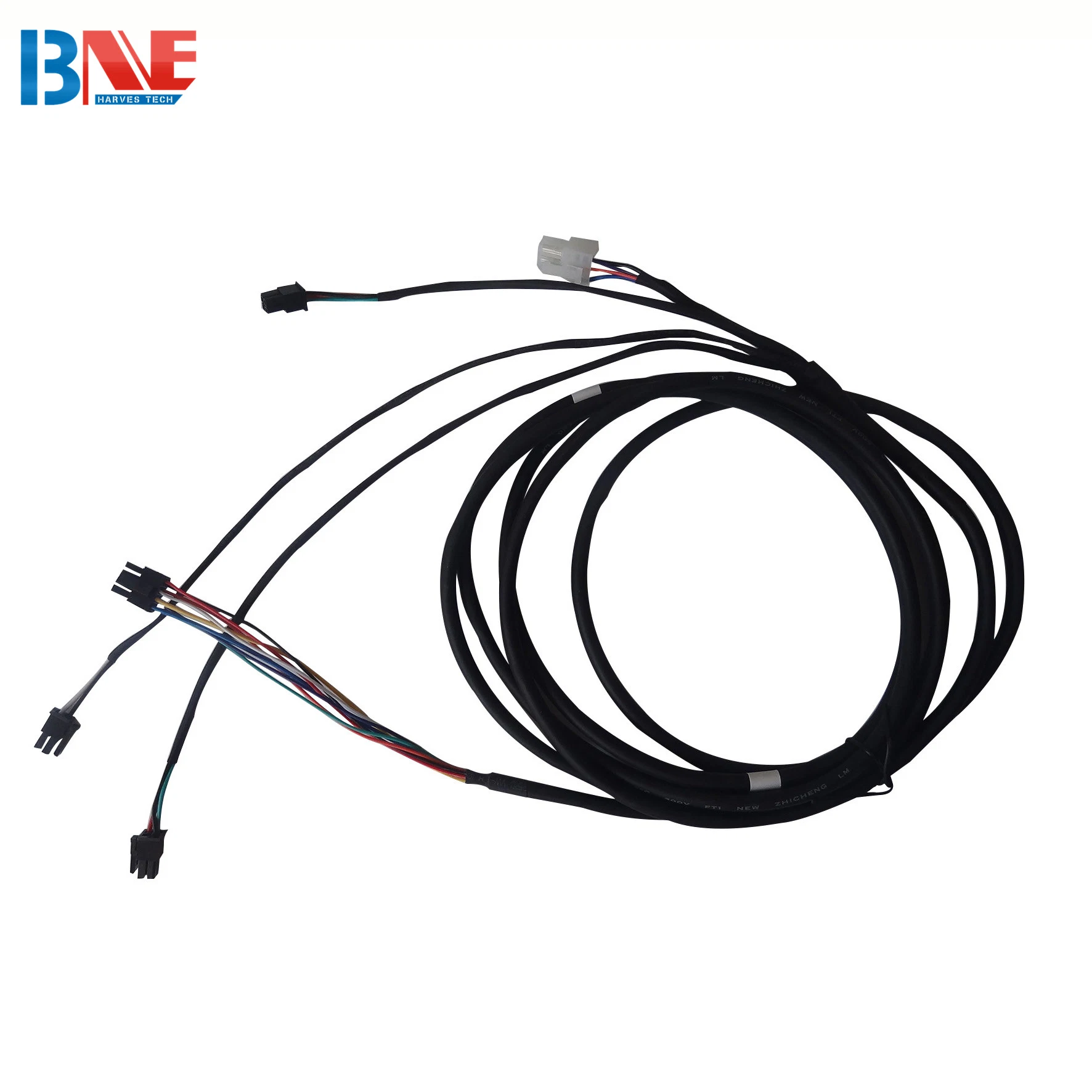 OEM Custom Waterproof Automation Medical Equipment Wire Harness Cable Assembly Awm 20624 80c 60V VW-1 FFC, 24 Pin Flat FFC VGA Lvds Cable