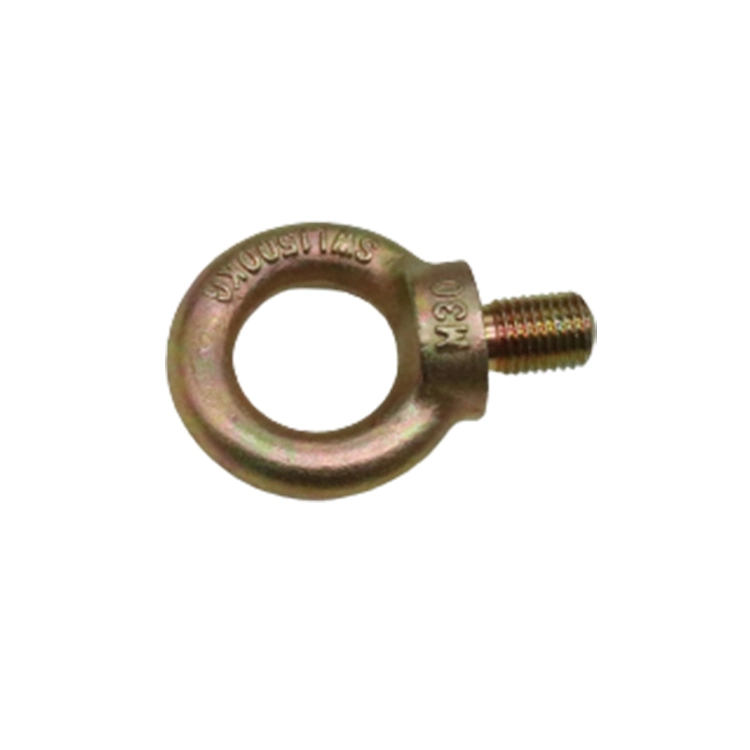 New Arrivals DIN580 M24 Forged Lifting Rigging Eye Bolt with Q235 Steel Hot Galvanizing