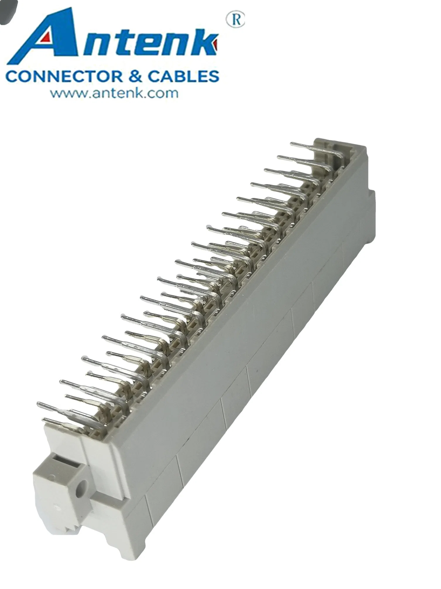 48 Pins Right Plug F Type High Current DIN 41612 / IEC 60603-2 Connectors