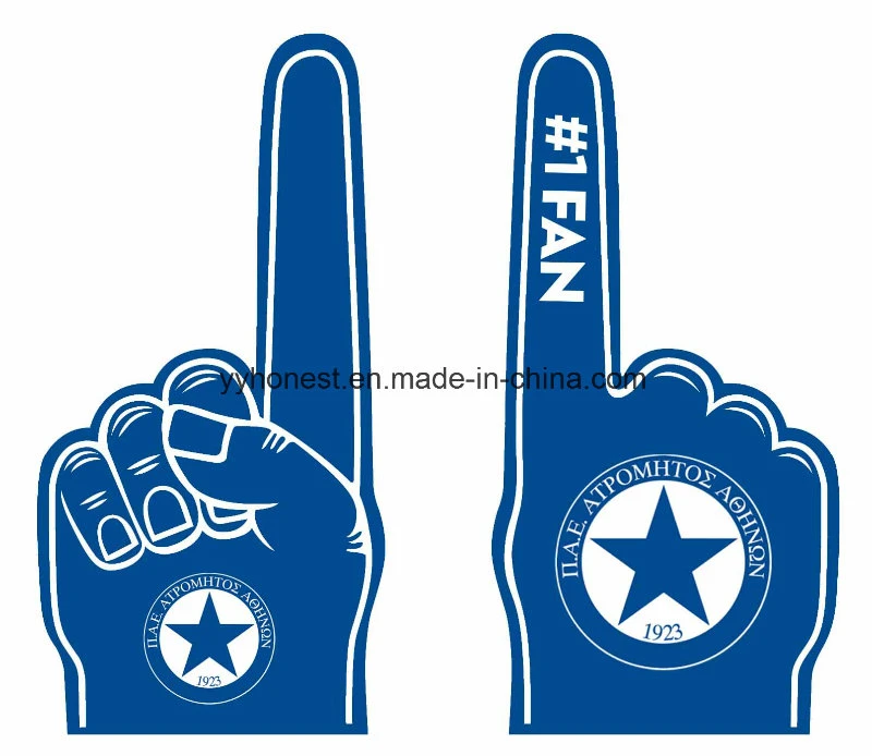 Promotional Gift Advertising Custom Foam Hand Sponge for Sports Game