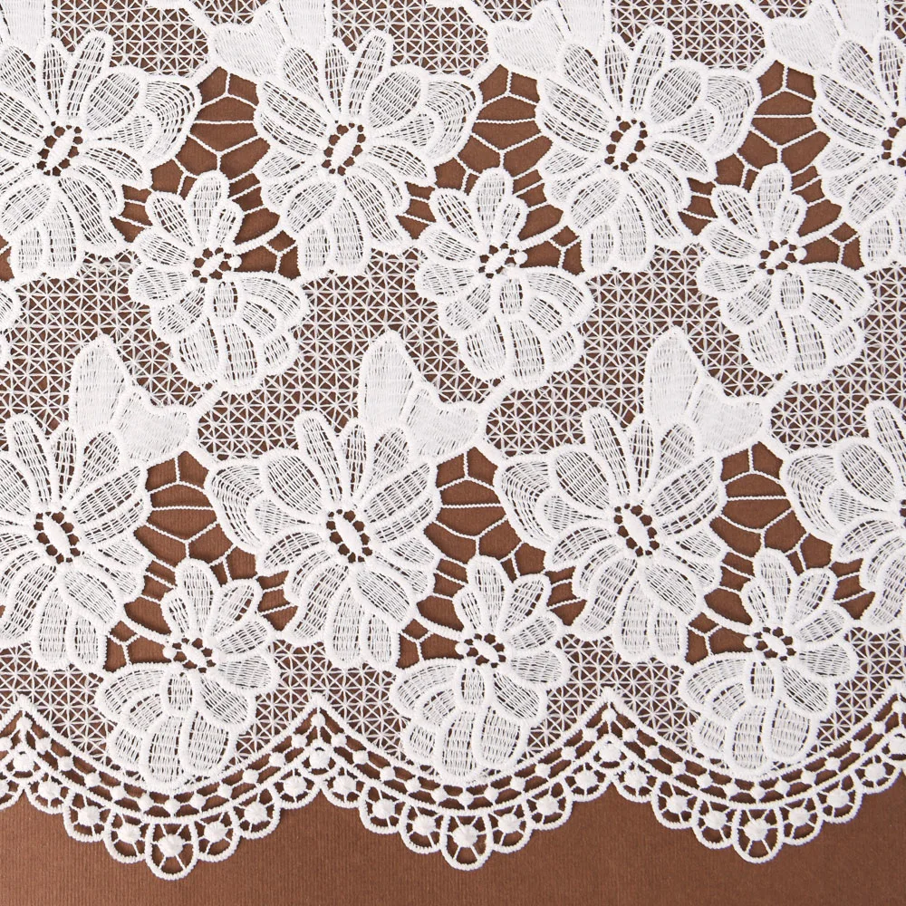 Guipure Embroidery Wedding Dress Lace Fabric