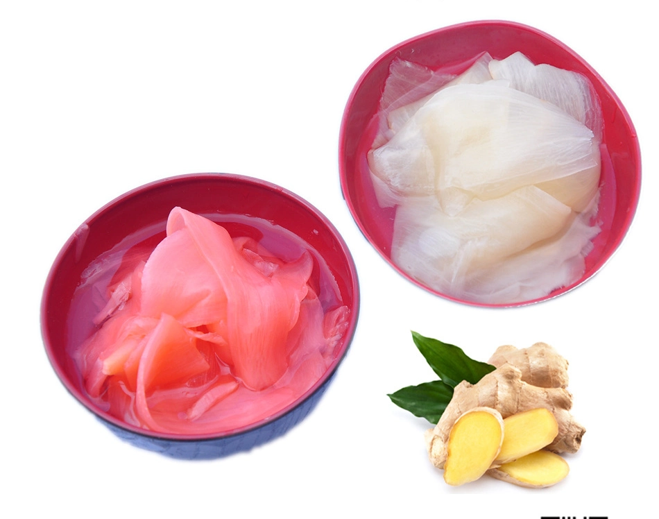 High quality/High cost performance  Pink/White Pickled Ginger for Sushi