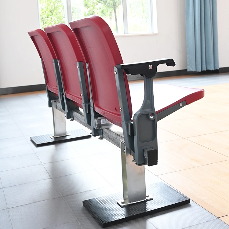 Silla plegable de plástico resistente a UV para exteriores asiento de estadio CS-Qy01-L