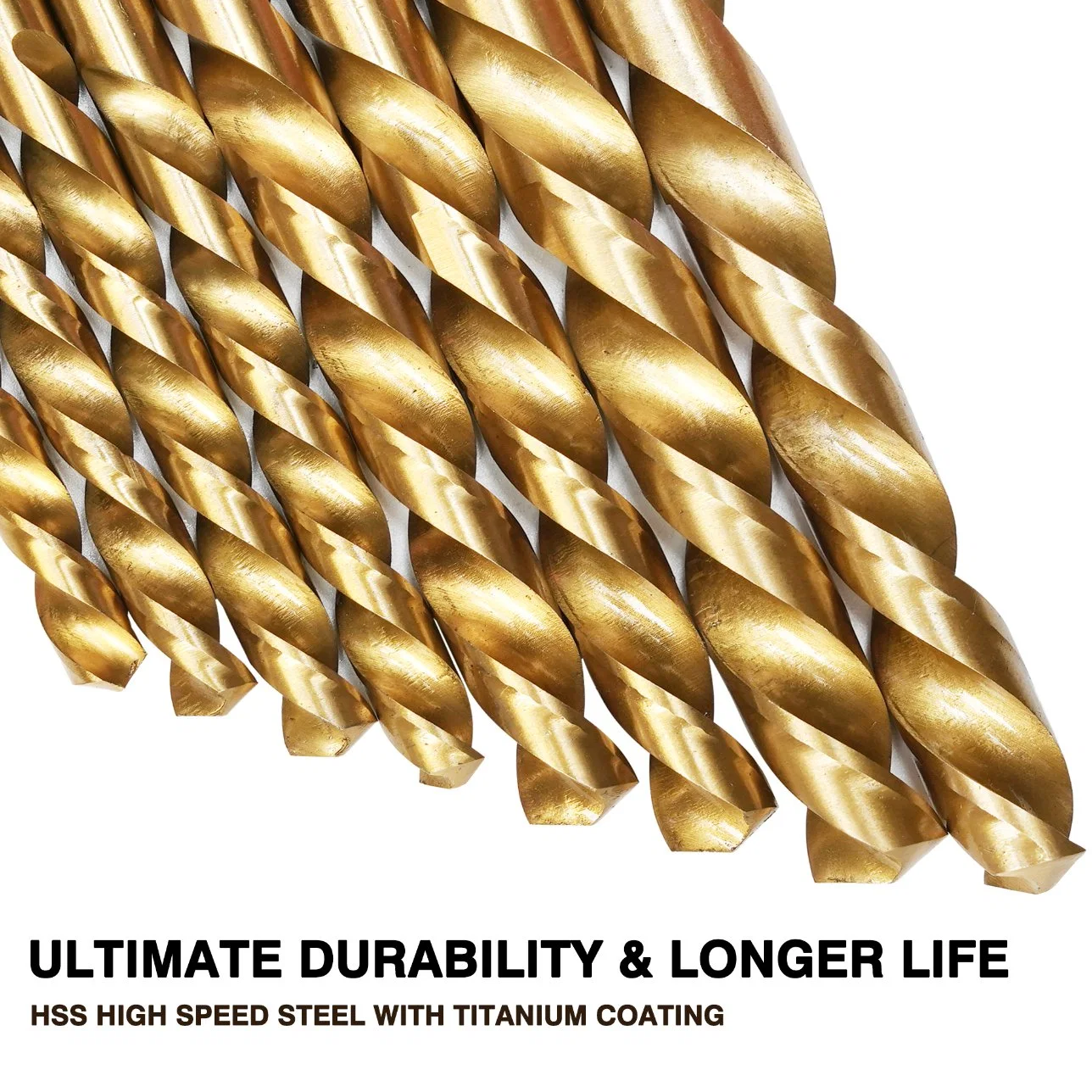 4241 HSS Twist Drill Bits for Metal Stainless Steel Drilling