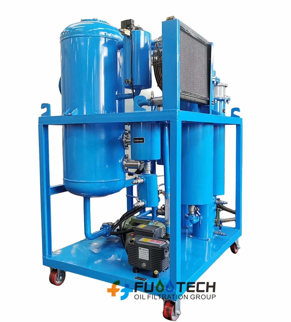 Fuootech Turbine Oil Filtration System Turbine Oil Water Separator for Turbine Power Plant