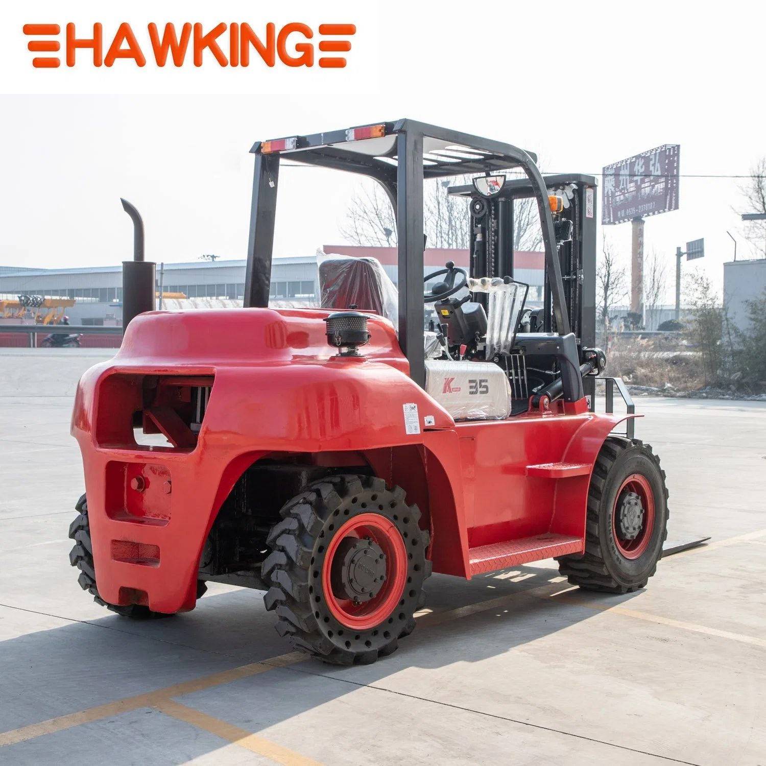 off Road Forklift Hangcha Heli Manual Forklift Tractor Xinchai Engine Xinchai Quanchai