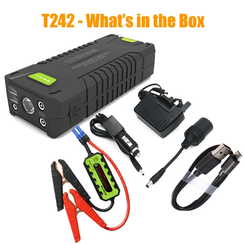 Emergency Auto Jump Starter Power Bank for Petrol Car 12V/8.0L Diesel Backup