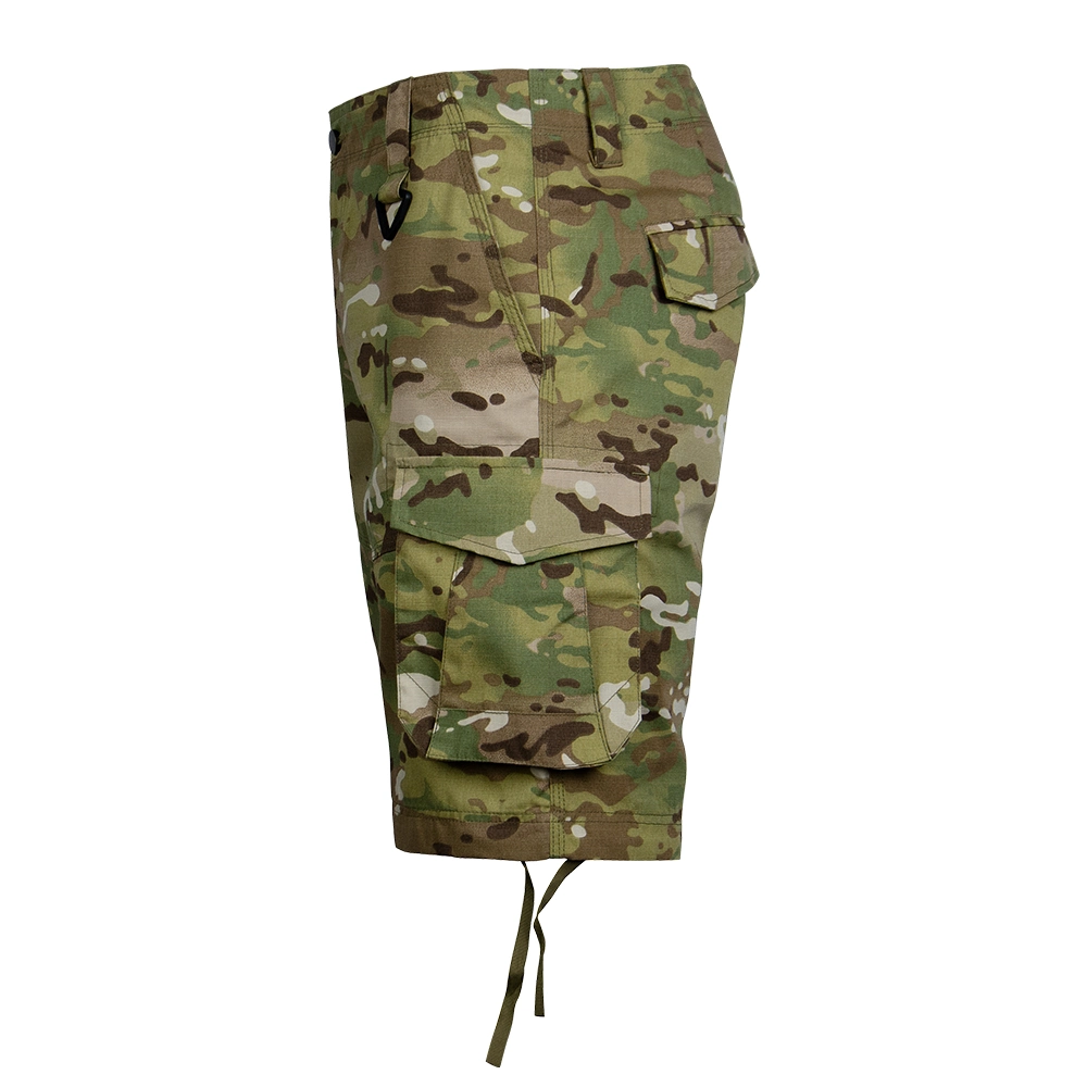 New Street Style Multicam Cp Camo Polyester and Cotton Cargo Casual Shorts for Men