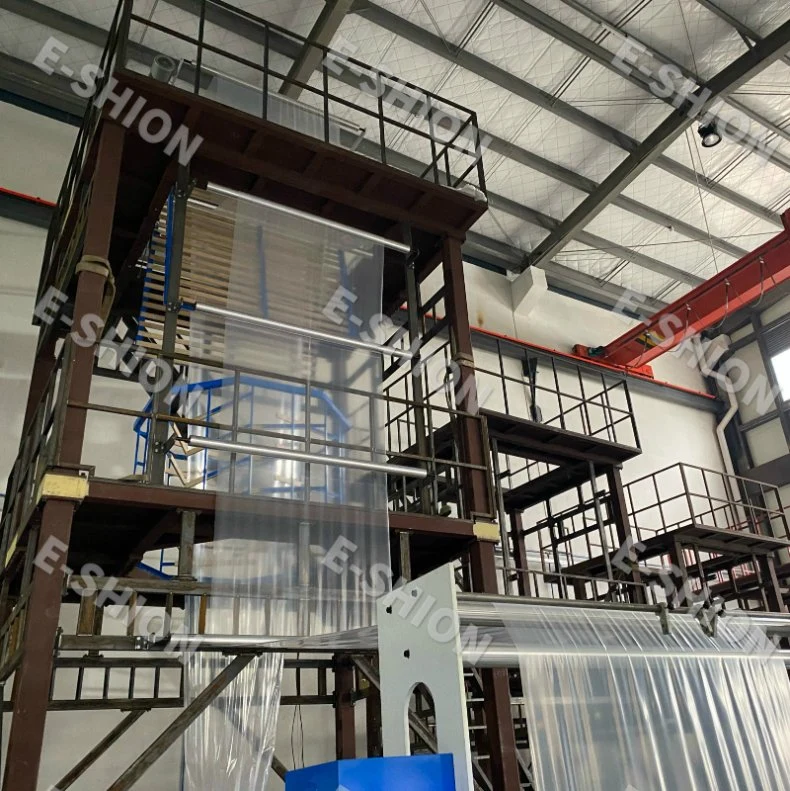 Three Layer Co-Extrusion Film Blowing Machine