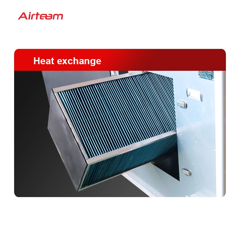 HVAC High Air Volume Ventilation System Rectangular Duct Recuperator