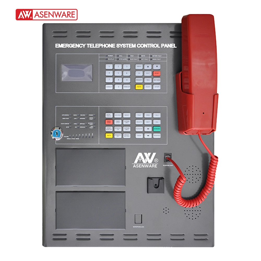 Addressable Fire Alarm Telephone Panel with Max 99 Extensions