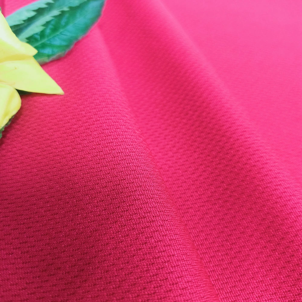 Polyester Fabric 63-65 Inch Bird&prime; S Eye Pique Fabric for Garment, Uniform, Jacket (100% Polyester)