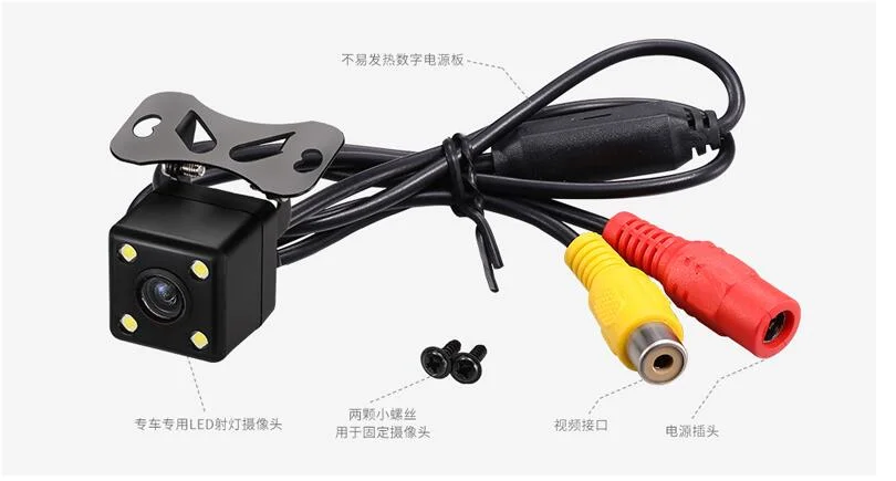 Hot Sales Car Camera, Car Rear View Drill Hole Camera