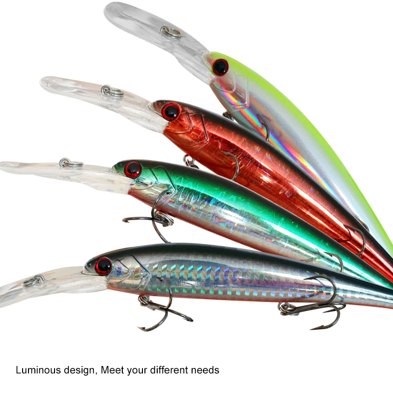 Hot Sell Hard minnow Pike Lures Hard Swimbait الاصطناعية مباشر من منتجات صيد الأسماك الصينية