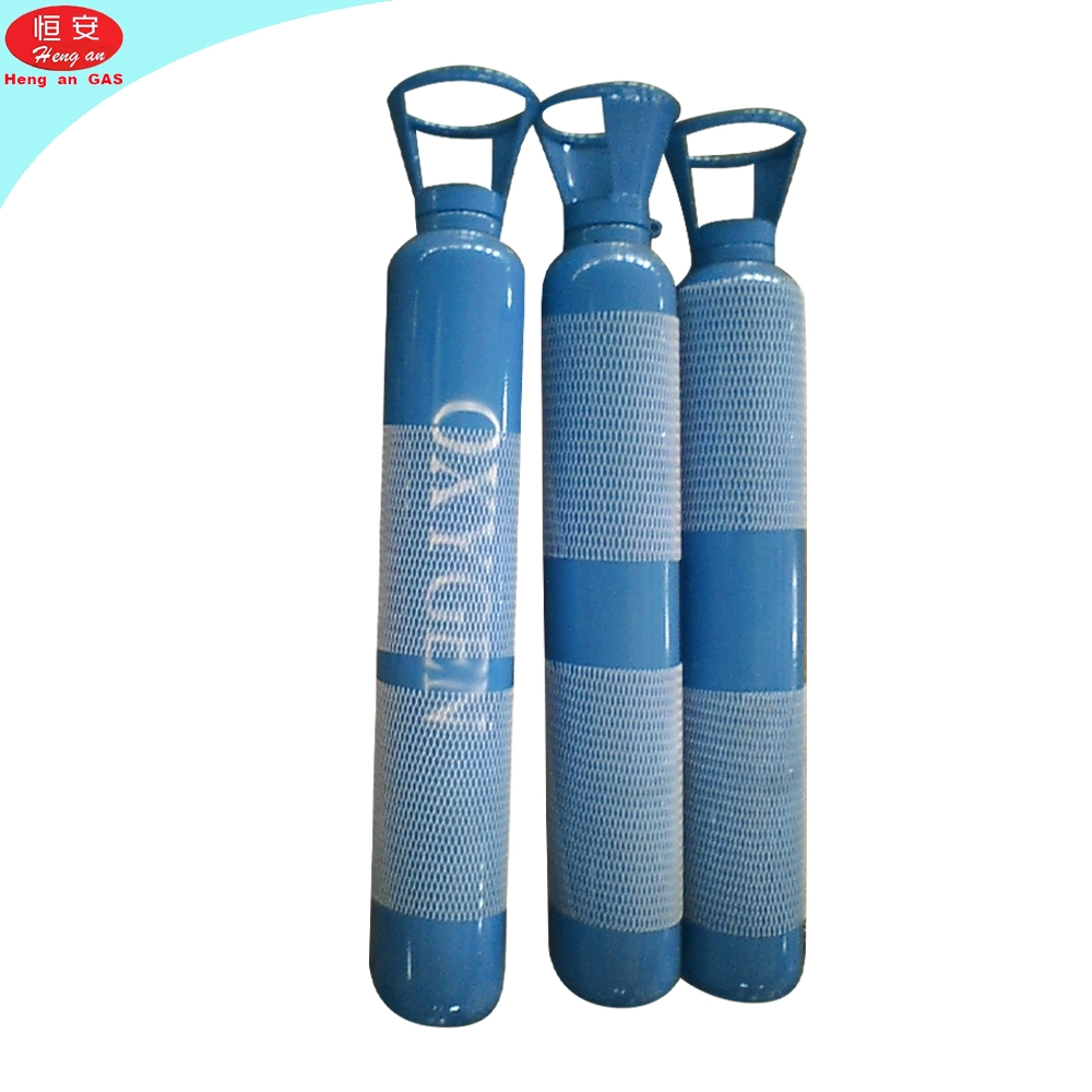 Portable Oxygen Gas Cylinder Medical ISO Tped DOT 10L 40L 50L Gas Cylinder