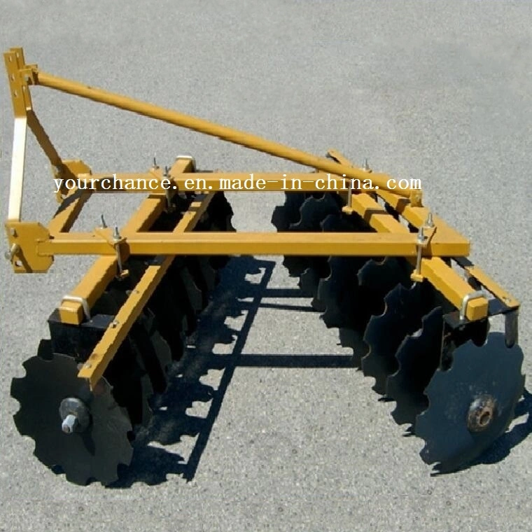 Very Popular Farm Implement 1bqx-1.5 1.5m Width 16 Discs Light Duty Disc Harrow for 25-35HP Tractor