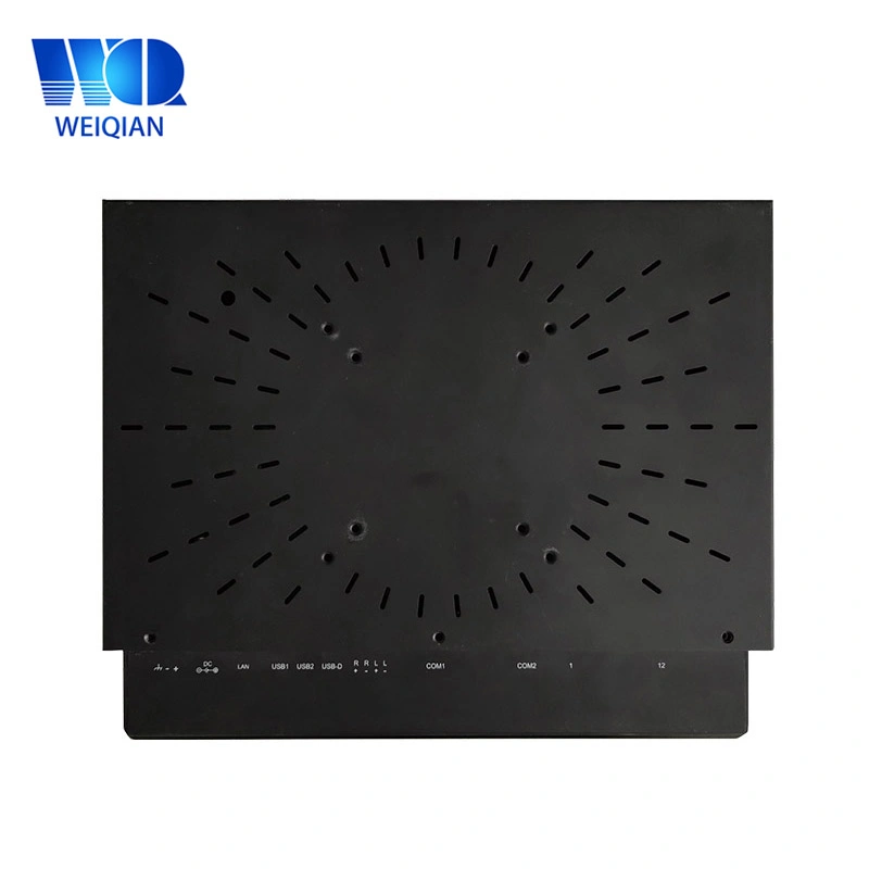 Fabricante 12 POL Industrial Metal Touch Panel PC Win CE 6.0 em um único switch computador tablet