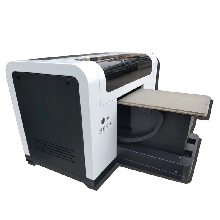 2020 Best Cheap Small A3 DTG Flatbed Garment Printer Heat with White Ink Circulation