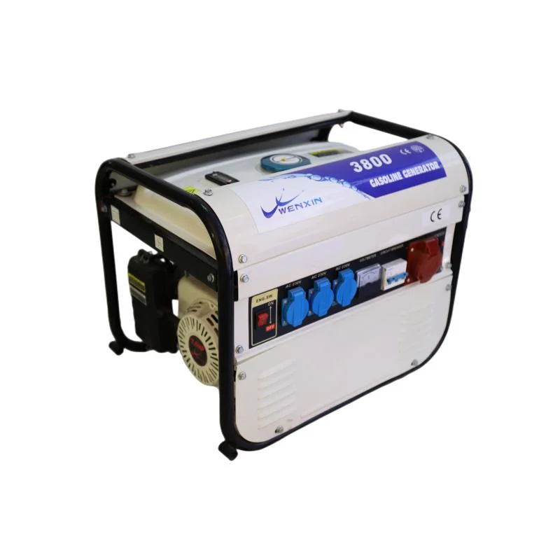 Zhejiang Taizhou Portable Spare Parts 7.5HP 3800 Gasoline Generator for Sale