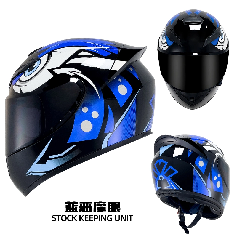 Hochwertige Großhandel/Lieferant Custom Günstige Preis beliebt ABS Full Face Motorrad Helm DOT Racing Helm Motorrad sicher Helm für viele Farbe oder Muster auf Helm