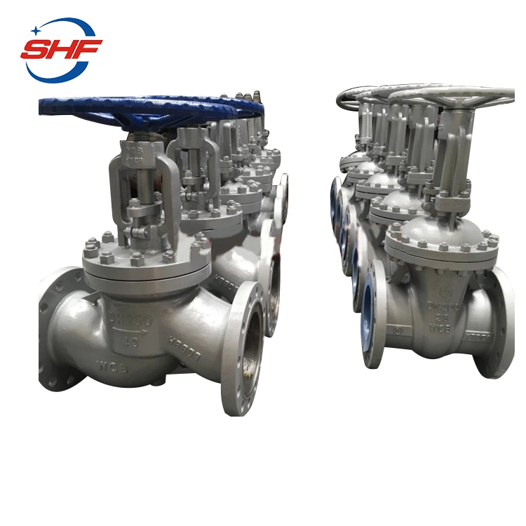 DIN Approved DN250 Pn25 Wcb Casting Globe Valve