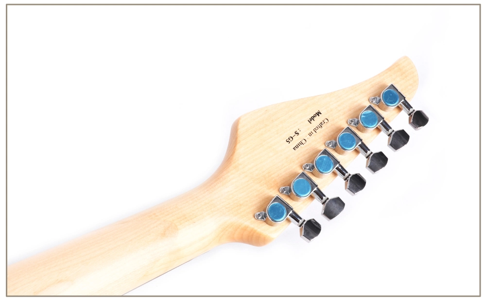 China Manufacturer Blue Best Electric Guitar Kit