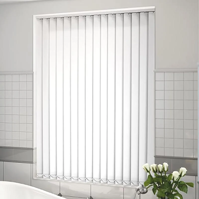 New Color Bright Vertical PVC Blinds for Bathroom