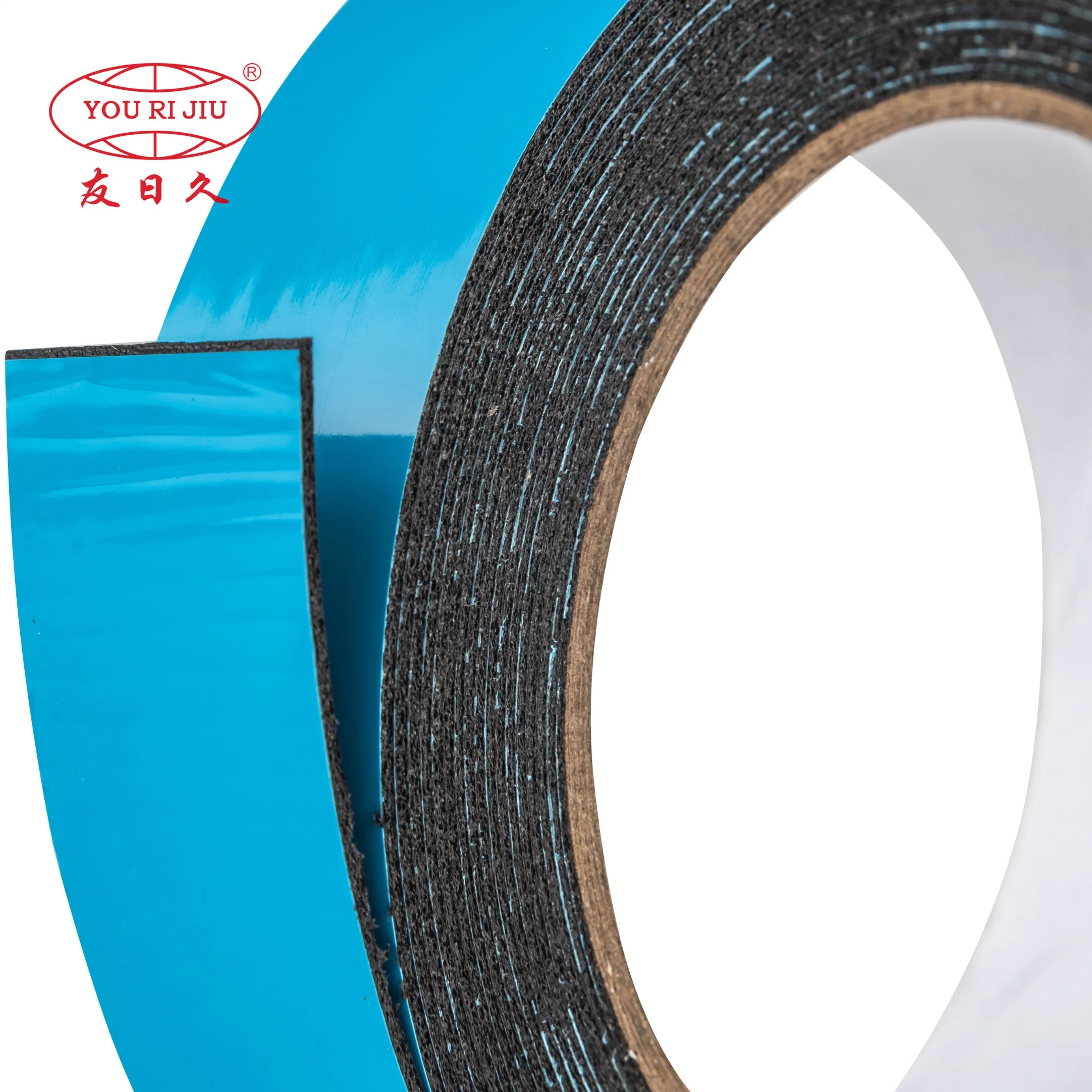 Yourijiu Free Sample 1mm 1.5mm 2mm 3mm Custom Size Strong Bonding Double Sided IXPE Adhesive Foam Tape