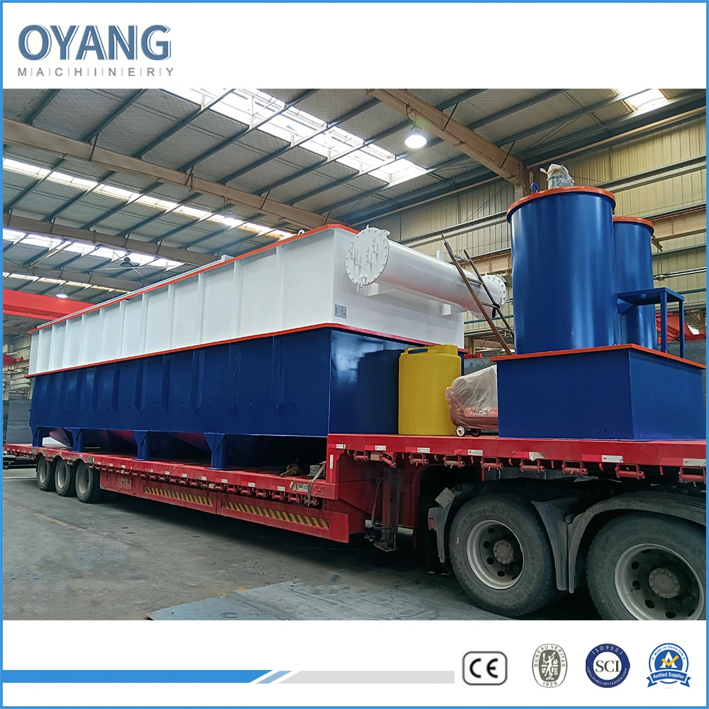 Daf Dissolved Air Flotation Unit/Plant/System/Equipment/Machine for Agricultural/Farm/Slaughter/Food Meat Processing/Plastic/Dyeing Sewage Waste Water Treatment