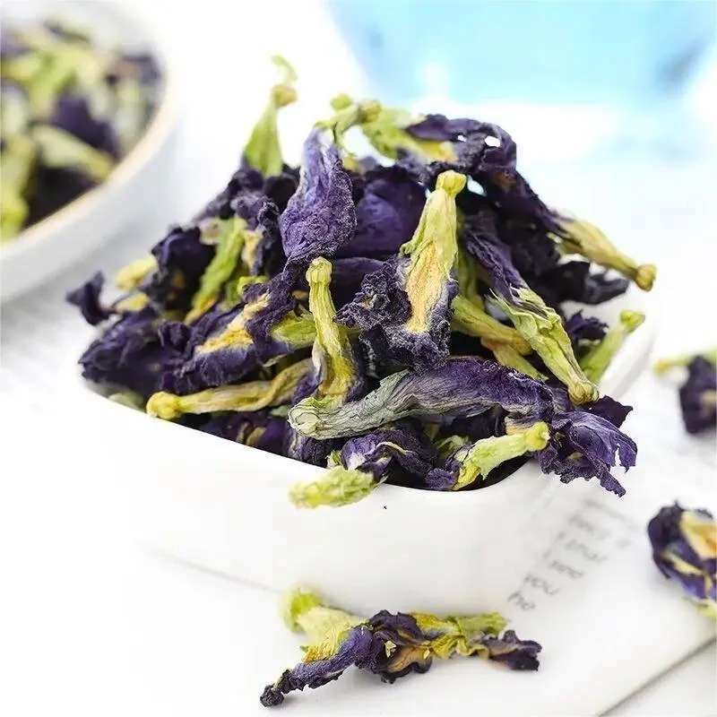 Herbal Medicine Die Dou Hua Natural Dried Blue Butterfly Pea Flower Tea