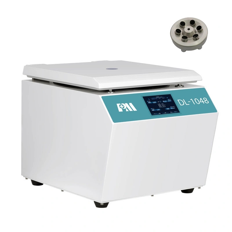 50ml*6 Fixed-Angle Rotor Promed Dl-1048 Plasma Centrifuge Machine Benchtop Lab Hospital Scientific Research