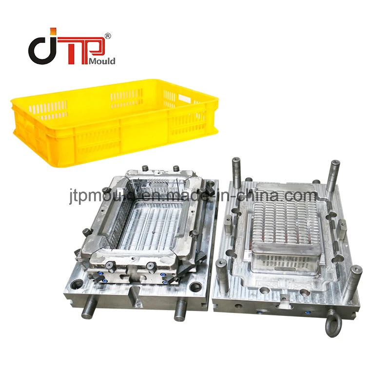 China Manufacturer Plastic Injection Moulding Plastic Crate Mold Making