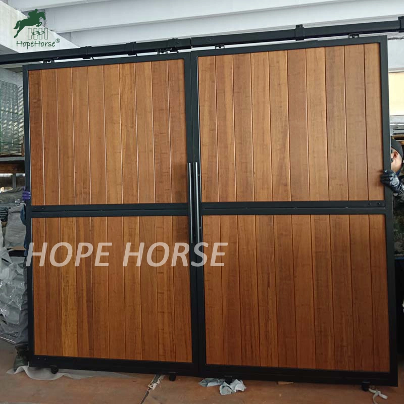 Horse Barn Portable Outdoor Stall Boxes Fronts Doors Build Exterior Dutch Doors