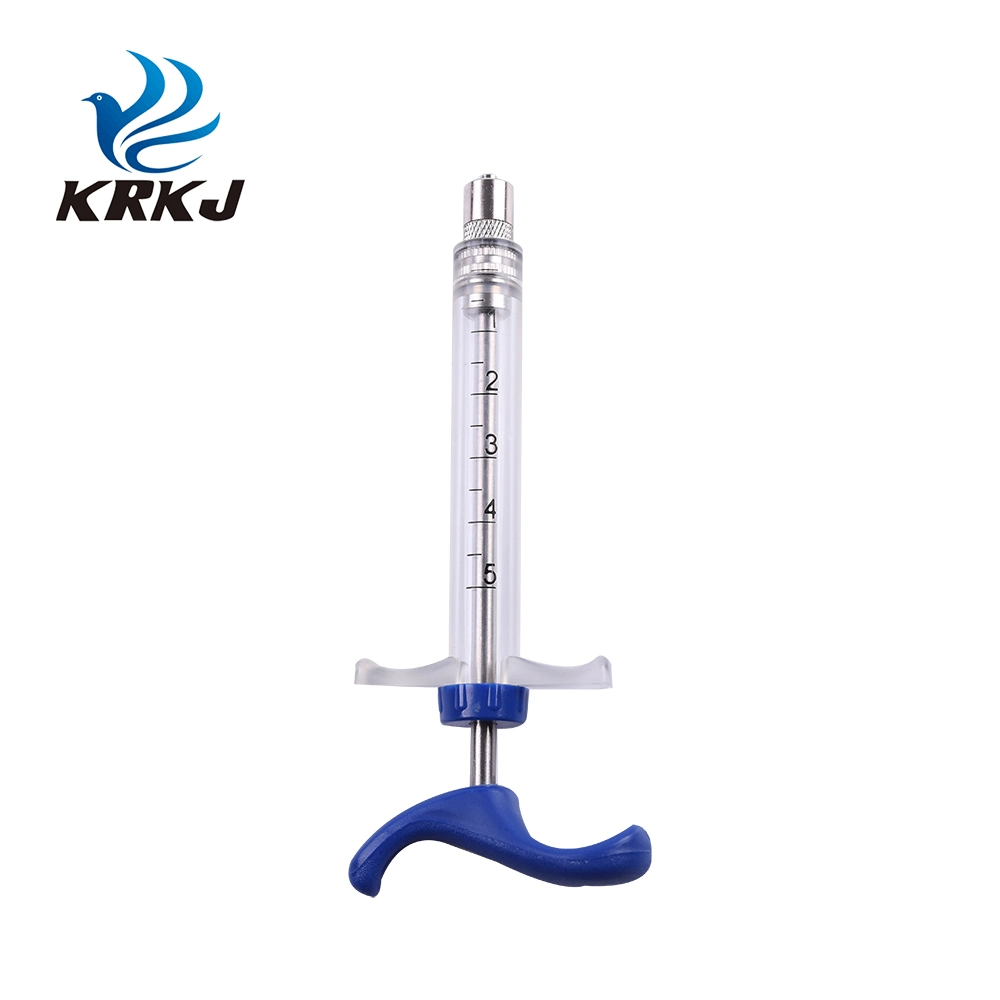 Factory Outlet Veterinary Plastic Steel Syringe K Type Tpx