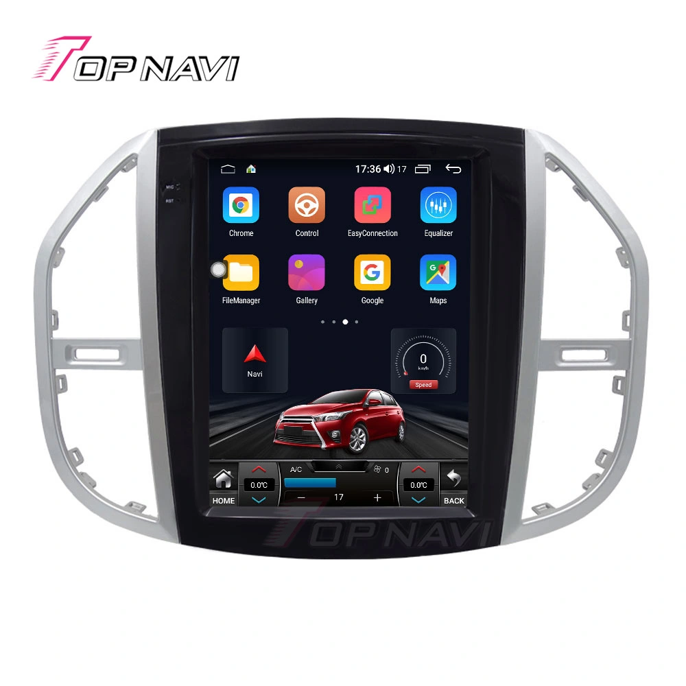 IPS Android navigation écran tactile lecteur vidéo DVD voiture pour Système stéréo automatique Benz Vito 2013 2014 2015 2016 2017 Radio