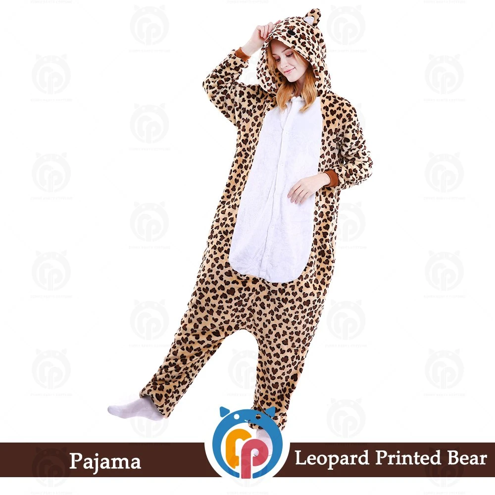 En Stock franela caliente en invierno Onesie Sexy Pijama para mujeres