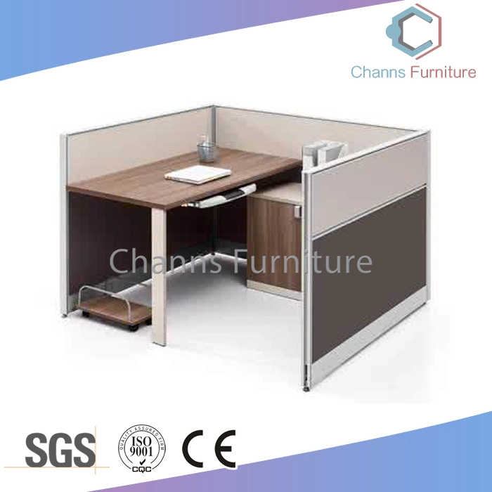 Modern Furniture Linear Wooden Computer Desk Office Workstation (CAS-W31482)