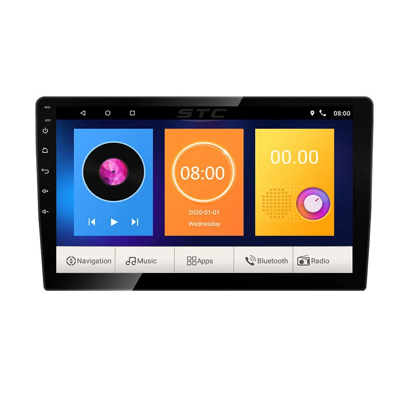 P9 Sekunden auf Android 10 IPS GPS Navigation Car Video Multimedia DVD-Player GPS-Navigation für Peugeot 407 Android Auto Radio