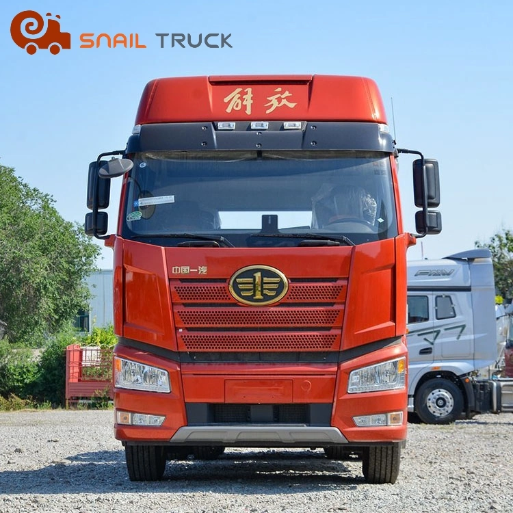 Reliable Sea Freight Delivery China Used FAW J6p 375/420HP Tractor Truck Head 6X4 for Sale