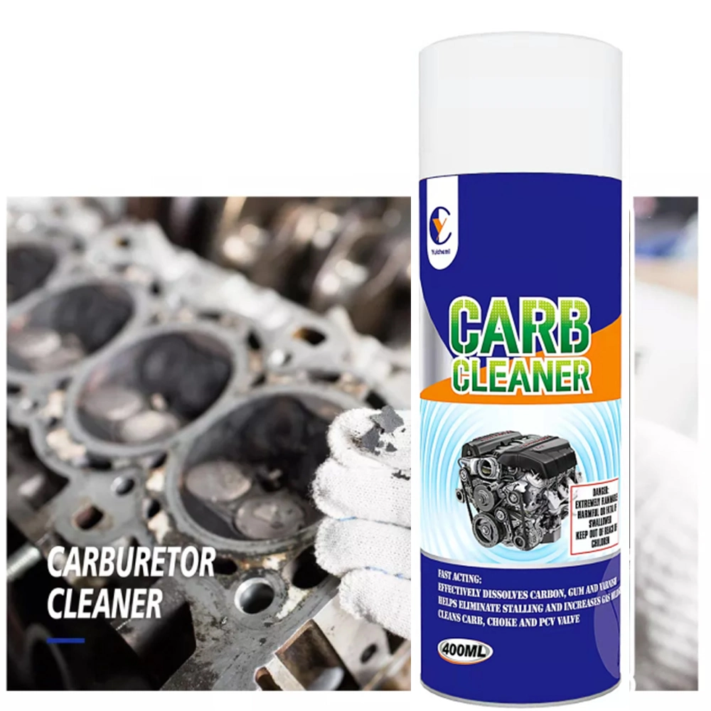 Producto de Cuidado de Coche 450ml Limpiador de carburador para automoción Mantenimiento