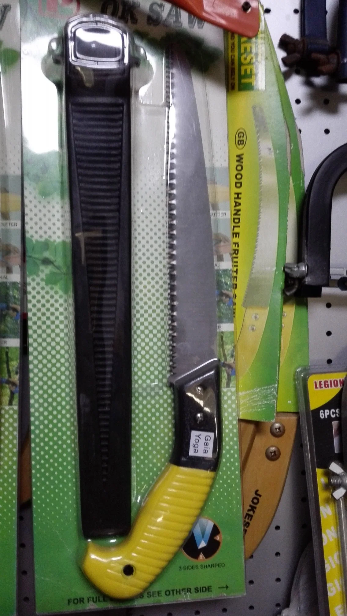 300mm Pruning Saw with Sheath 65mn Steel