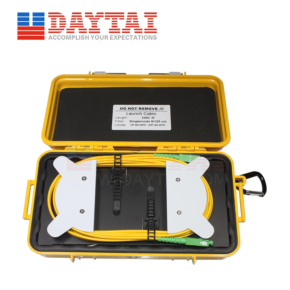 Fiber Optic OTDR Test Cable OTDR Launch Cable Box of 1000 Meter