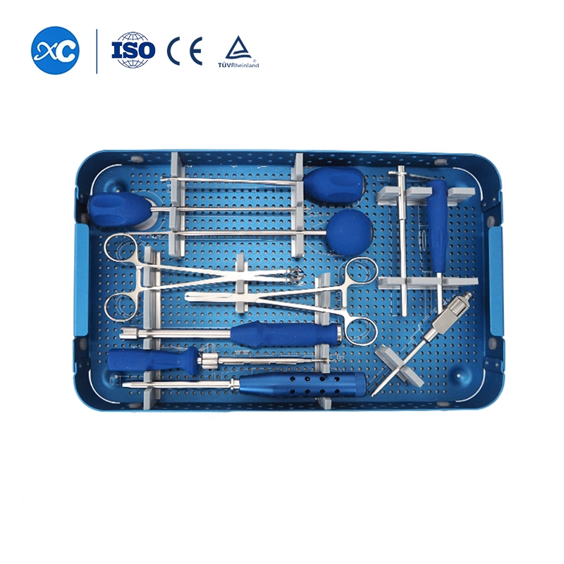 Orthopedic Instruments Set Veterinary Spine Pedicle Screw Surgical Instruments for Pet Spinal Surgery