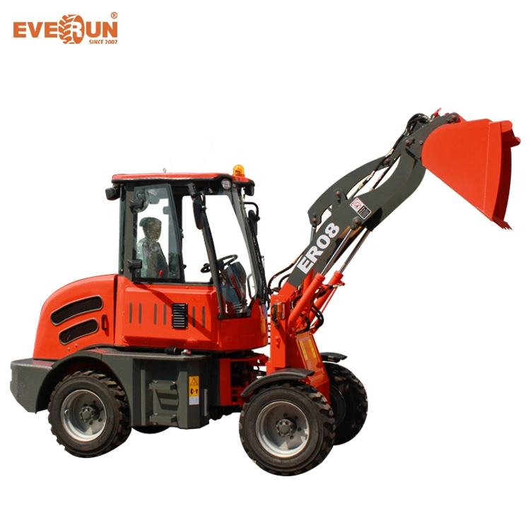 Everun New CE Approved Small Front End Loader with 800kg Loading Capacity