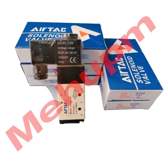 Válvula de solenoide de aire de control neumático Airtac original de buena calidad